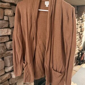 J.Crew Tan Cardigan